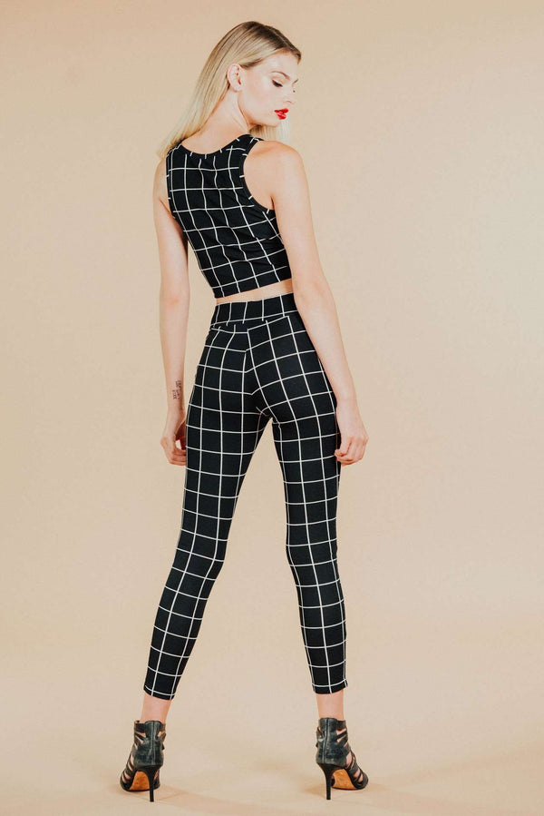 Bekka 2 Piece Crop Top and Legging Set,Top