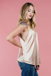 Bailey Beige Cami,Tops