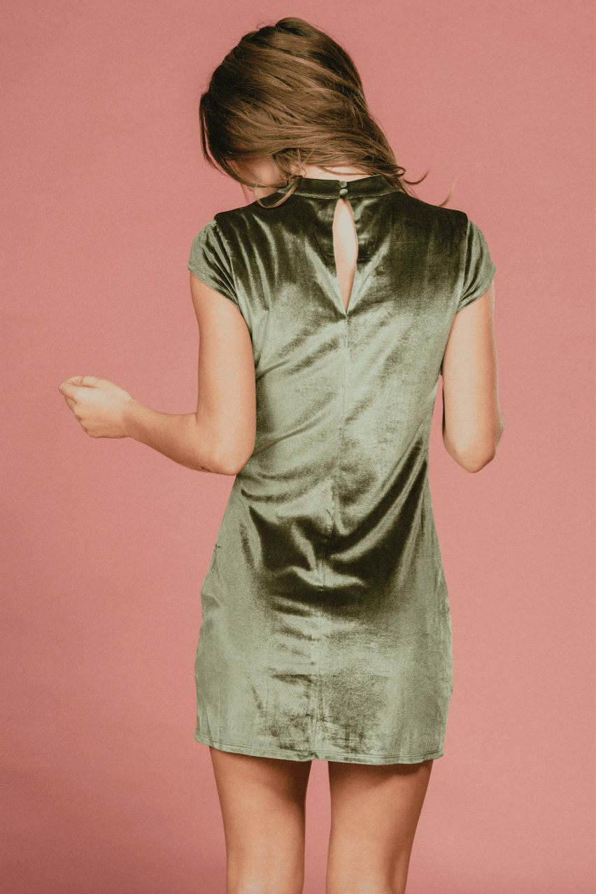 Josephine Velvet Dress,Womem - Apparel - Dresses