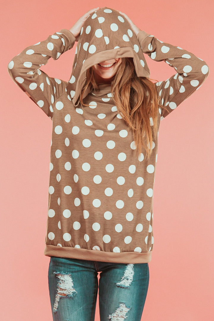 Polka Dots Hoodie Haute Attitude