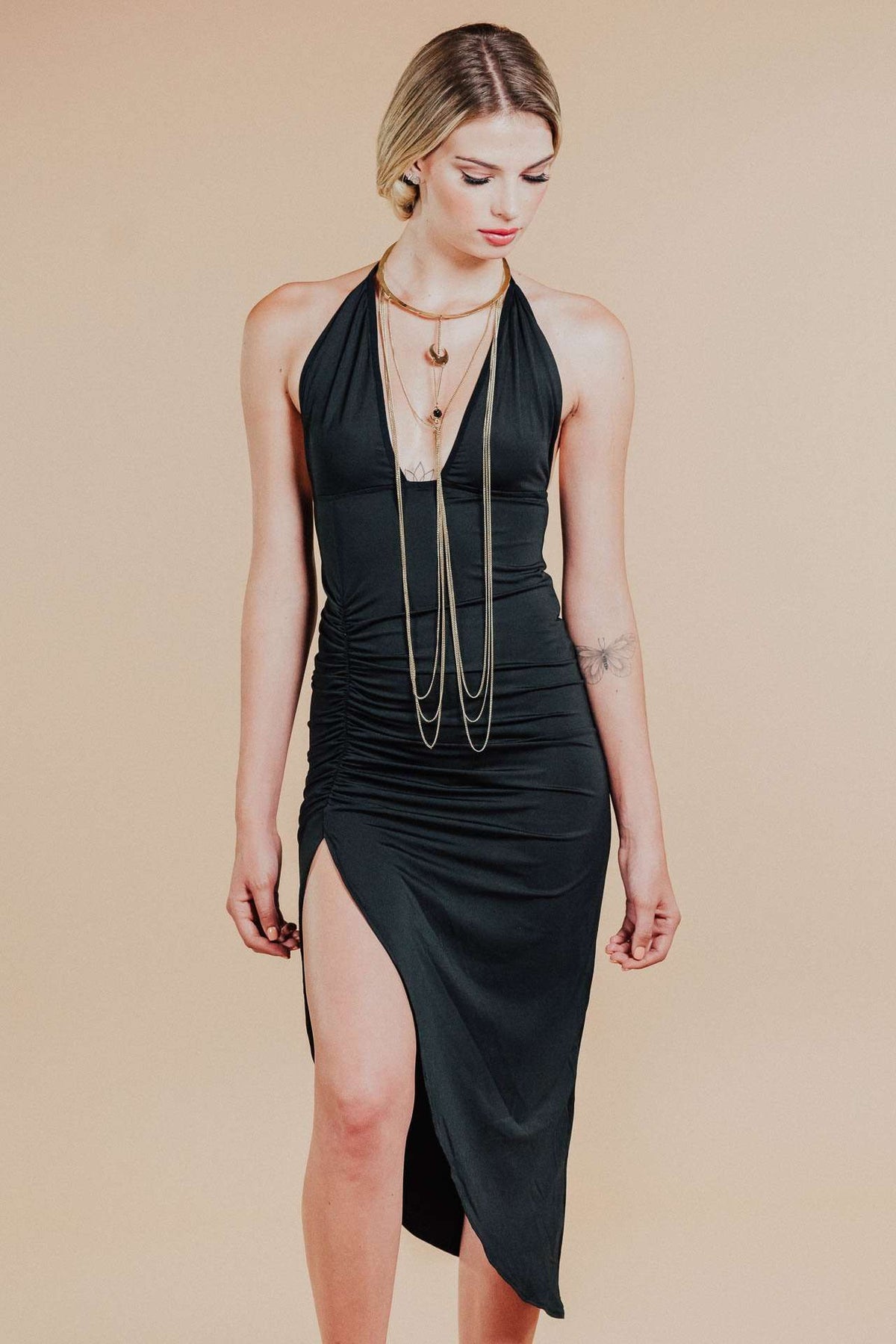 After Midnight Black Sheath Dress, medium After Midnight Black Sheath Dress, medium