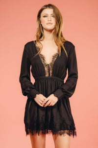 Black Lace Dress,Women - Apparel - Dresses