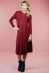Rebe Red Dress,Womem - Apparel - Dresses