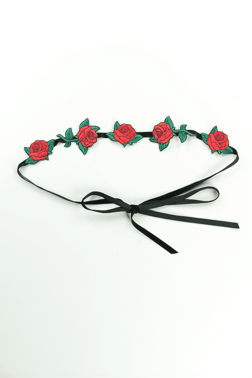 Rose Choker,Accessories