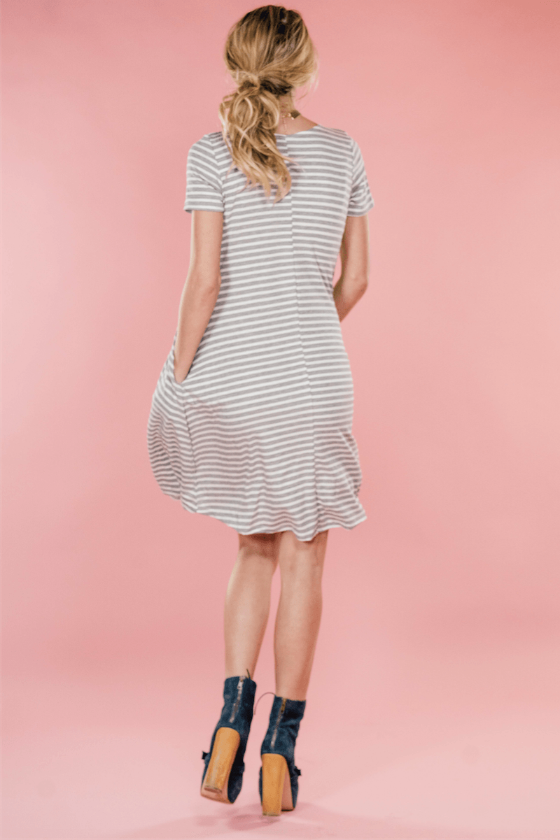 Sasha Stripe Dress,Womem - Apparel - Dresses