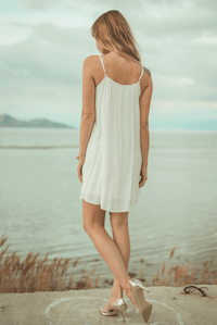 White Sky Crochet Mini,Womem - Apparel - Dresses