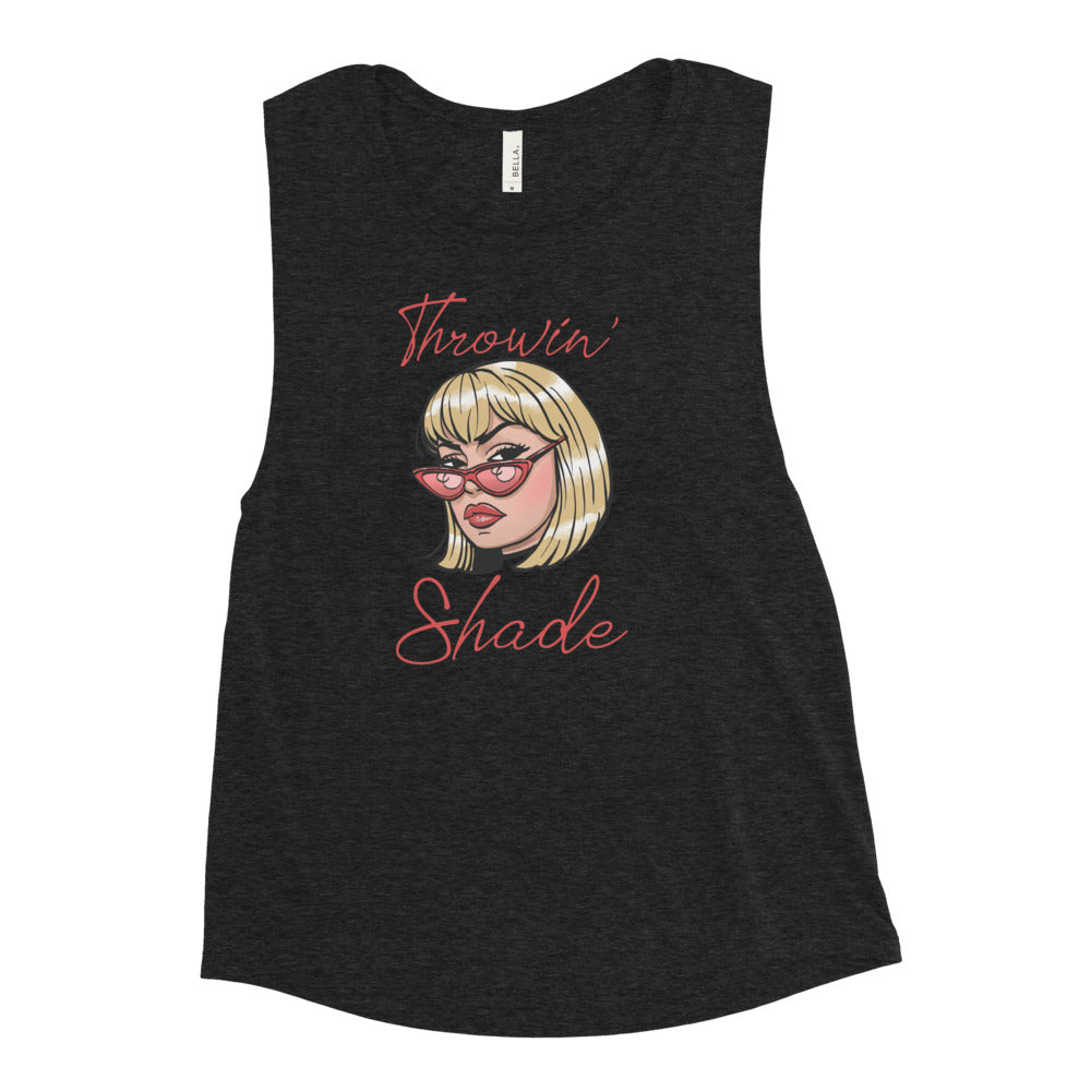 Throwing Shade Graphic Tee - Blonde